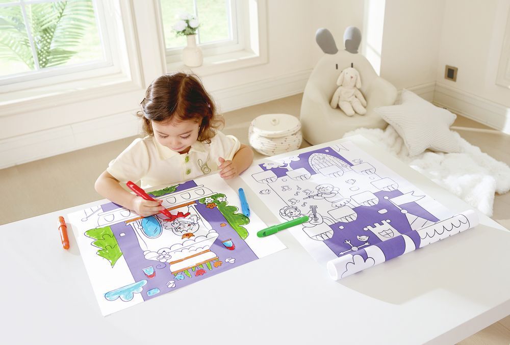 Weitere Ansicht: Hape Malpapierrolle "Märchenwelt"