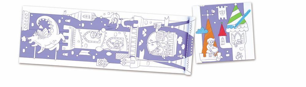 Weitere Ansicht: Hape Malpapierrolle "Märchenwelt"