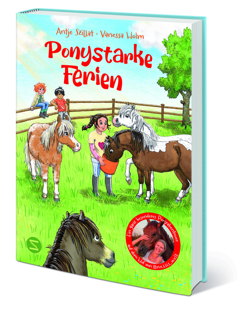 Weitere Ansicht: Ponystarke Ferien (Band 1) | Antje Szillat, Vanessa Holm
