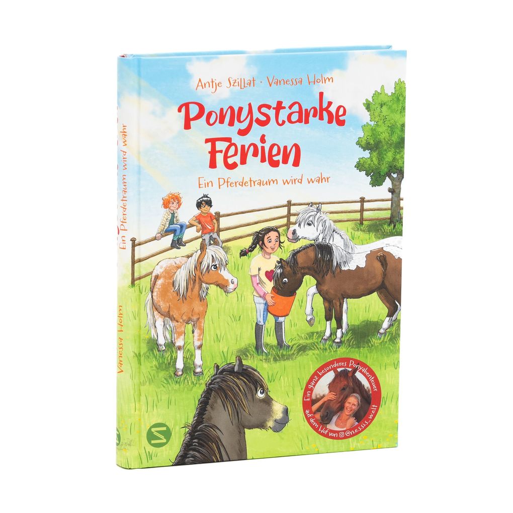 Weitere Ansicht: Ponystarke Ferien. Ein Pferdetraum wird wahr (Band 1) | Antje Szillat, Vanessa Holm
