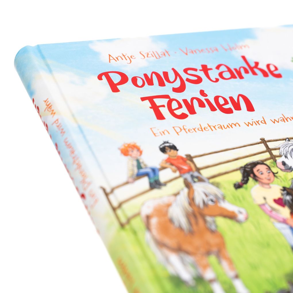 Weitere Ansicht: Ponystarke Ferien. Ein Pferdetraum wird wahr (Band 1) | Antje Szillat, Vanessa Holm