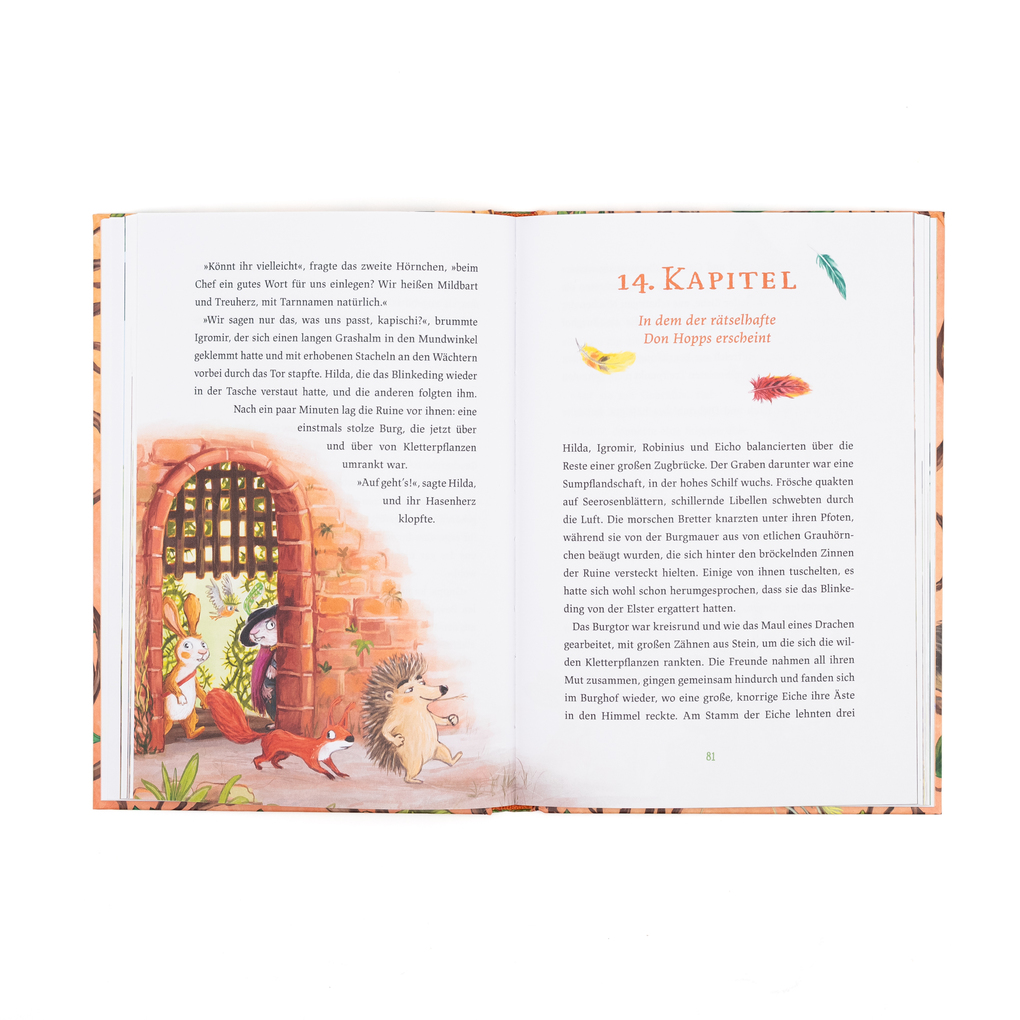 Weitere Ansicht: Hilda Hasenherz. Das Abenteuer am Drachenfels | Tobias Goldfarb