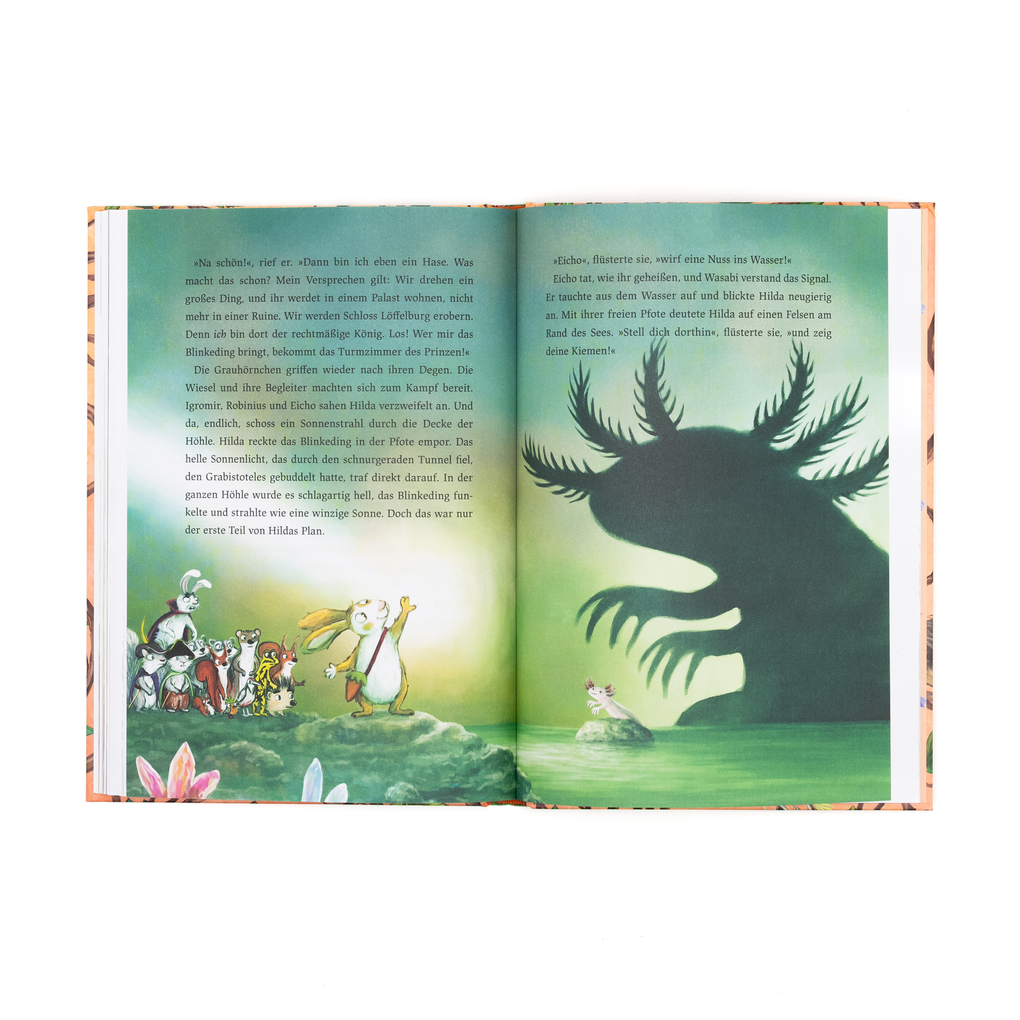 Weitere Ansicht: Hilda Hasenherz. Das Abenteuer am Drachenfels | Tobias Goldfarb