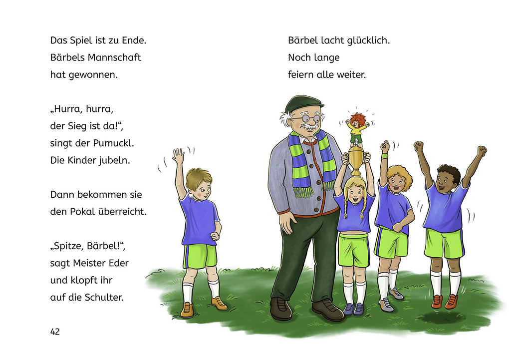 Weitere Ansicht: Pumuckl, Bücherhelden 1. Klasse, Pumuckl spielt Fußball | Ellis Kaut, Uli Leistenschneider