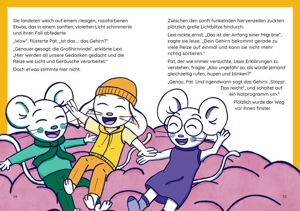 Weitere Ansicht: Migräne-Mäuse auf Mission | Dajana Wolf