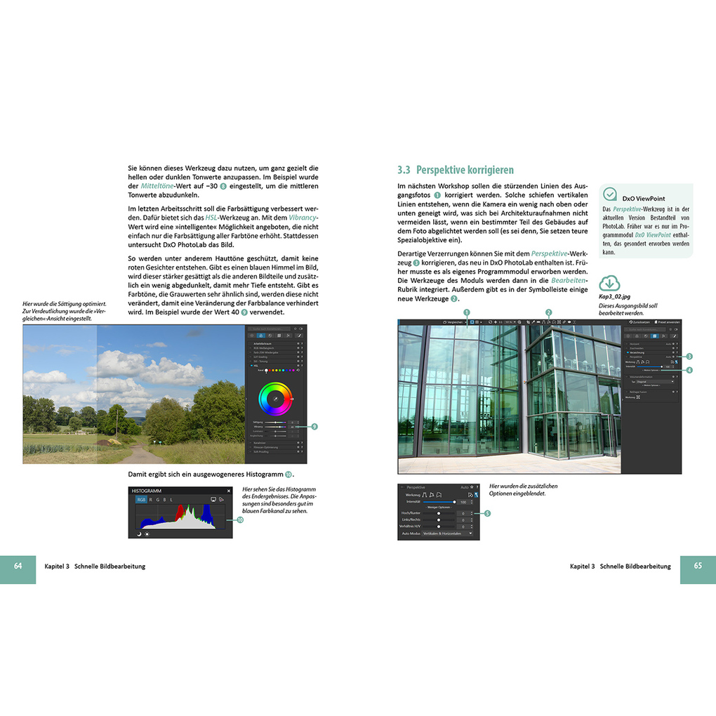 Weitere Ansicht: DxO PhotoLab 9 - Das umfassende Praxisbuch | Michael Gradias
