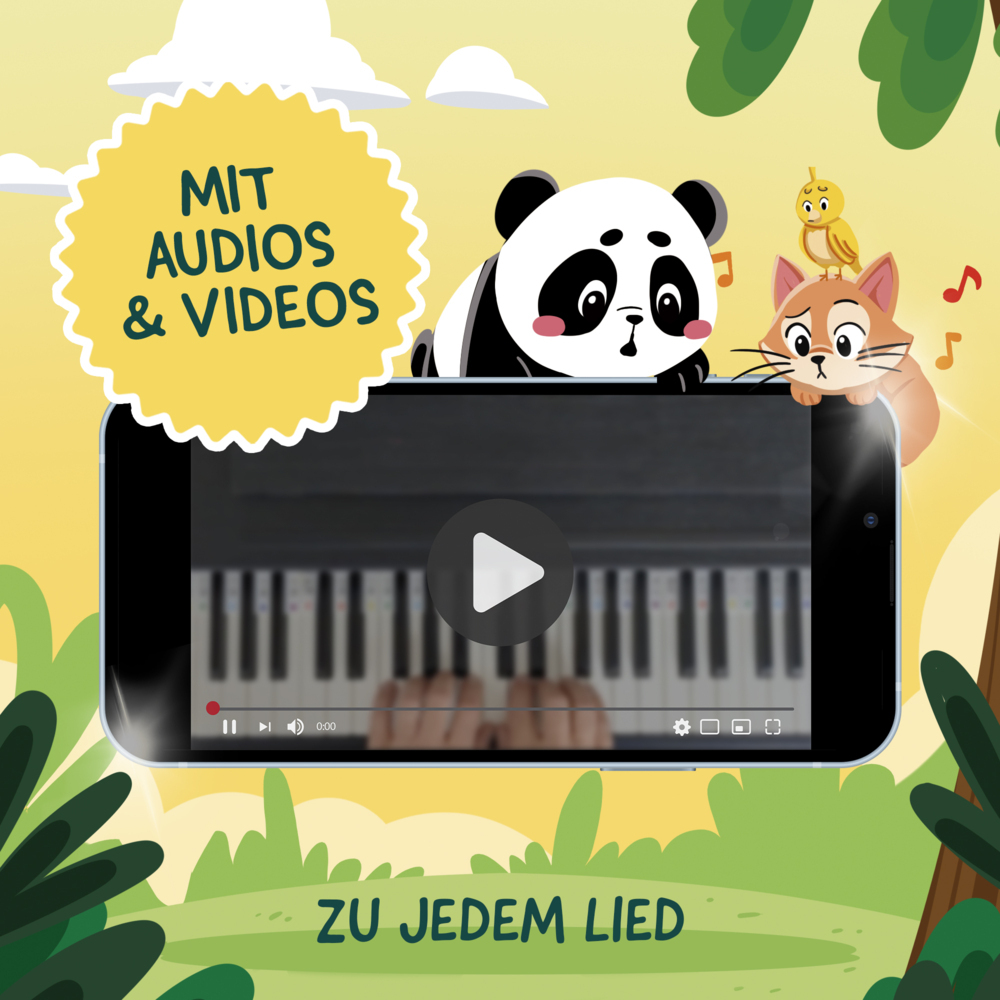 Weitere Ansicht: Kinderleicht Klavier lernen mit Panda Paul und seinen Freunden | Markus Bischofberger