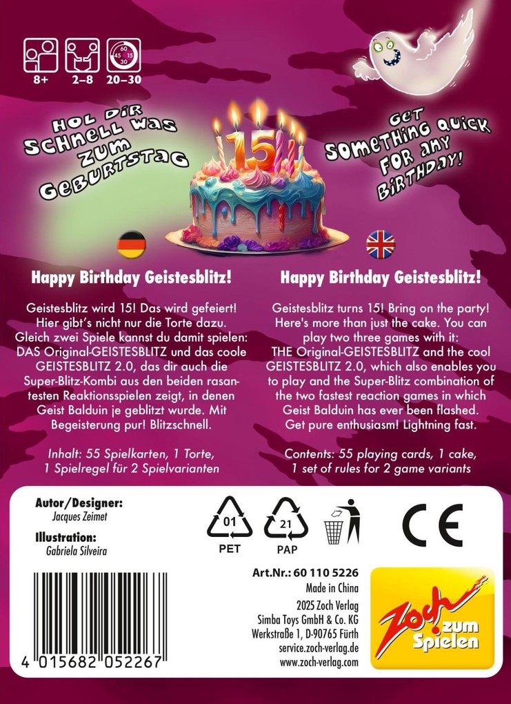 Weitere Ansicht: Geistesblitz Happy Birthday