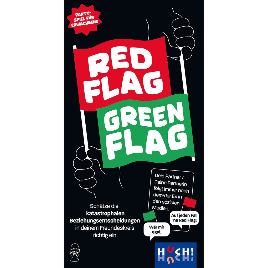 Weitere Ansicht: Red Flag, Green Flag | Lucky Egg