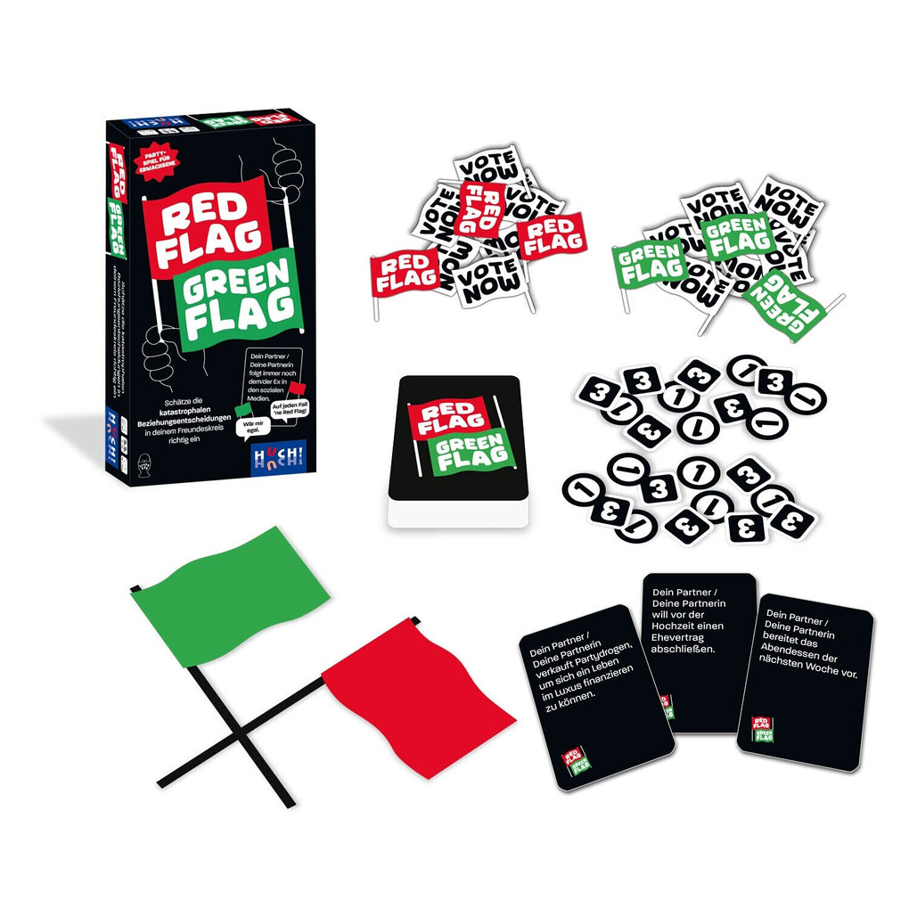 Weitere Ansicht: Red Flag, Green Flag | Lucky Egg