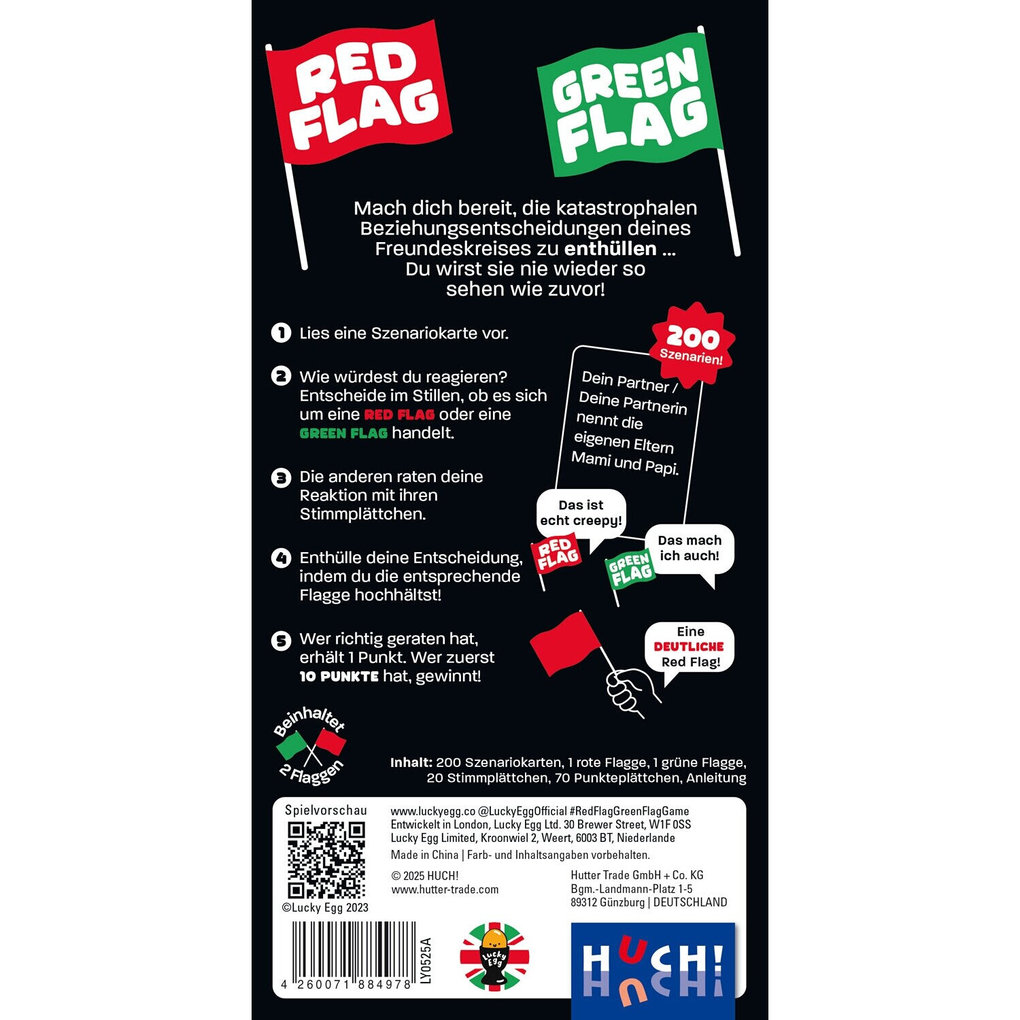 Weitere Ansicht: Red Flag, Green Flag | Lucky Egg
