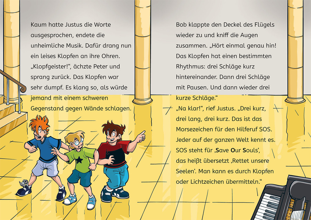 Weitere Ansicht: Die drei ??? Kids, Bücherhelden 2. Klasse, Geister in der Schule | Ulf Blanck, Boris Pfeiffer