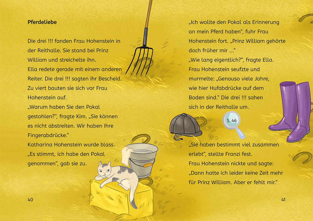 Weitere Ansicht: Die drei !!!, Bücherhelden 2. Klasse, Diebstahl auf dem Ponyhof | Anne Scheller