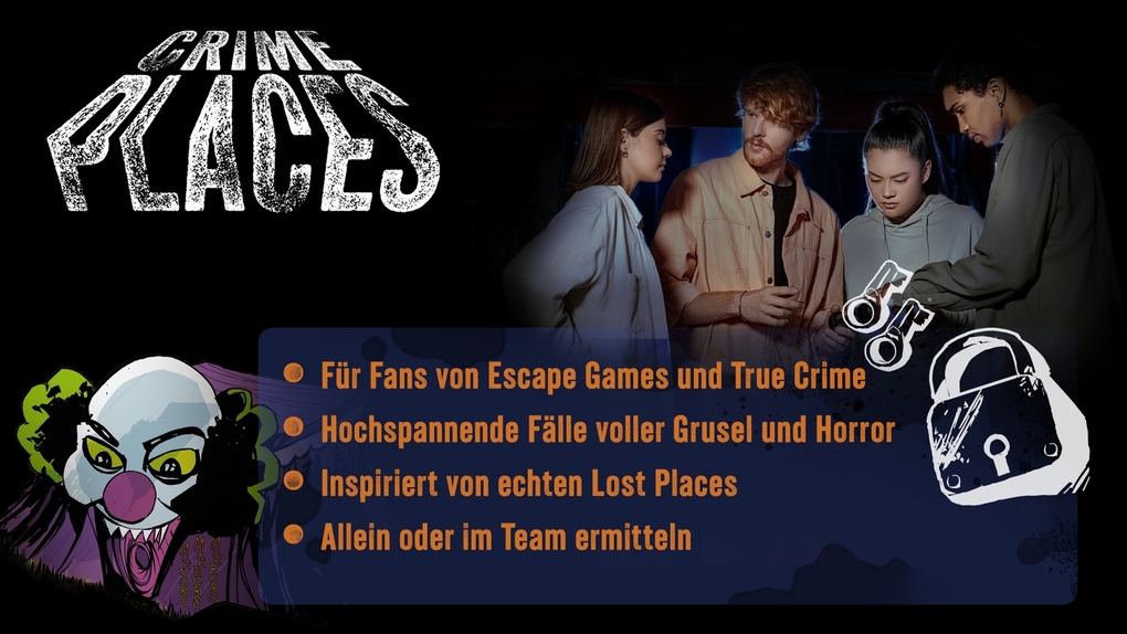 Weitere Ansicht: Crime Places. Zirkus Inferno | Hans Pieper, Joel Müseler