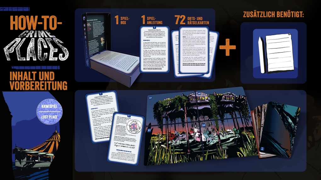 Weitere Ansicht: Crime Places. Zirkus Inferno | Hans Pieper, Joel Müseler