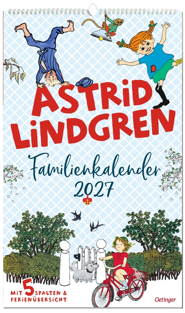 Weitere Ansicht: Astrid Lindgren Familienkalender 2027