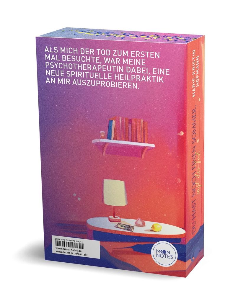 Weitere Ansicht: Du hast noch einen Sommer, sagt der Tod | Marie-Kristin Hofmann