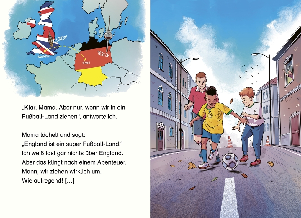 Weitere Ansicht: Mein Fußball-Abenteuer beginnt | Jamal Musiala, Julien Wolff