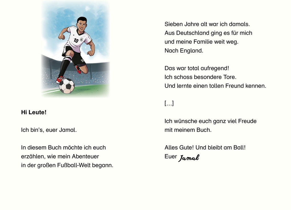 Weitere Ansicht: Mein Fußball-Abenteuer beginnt | Jamal Musiala, Julien Wolff