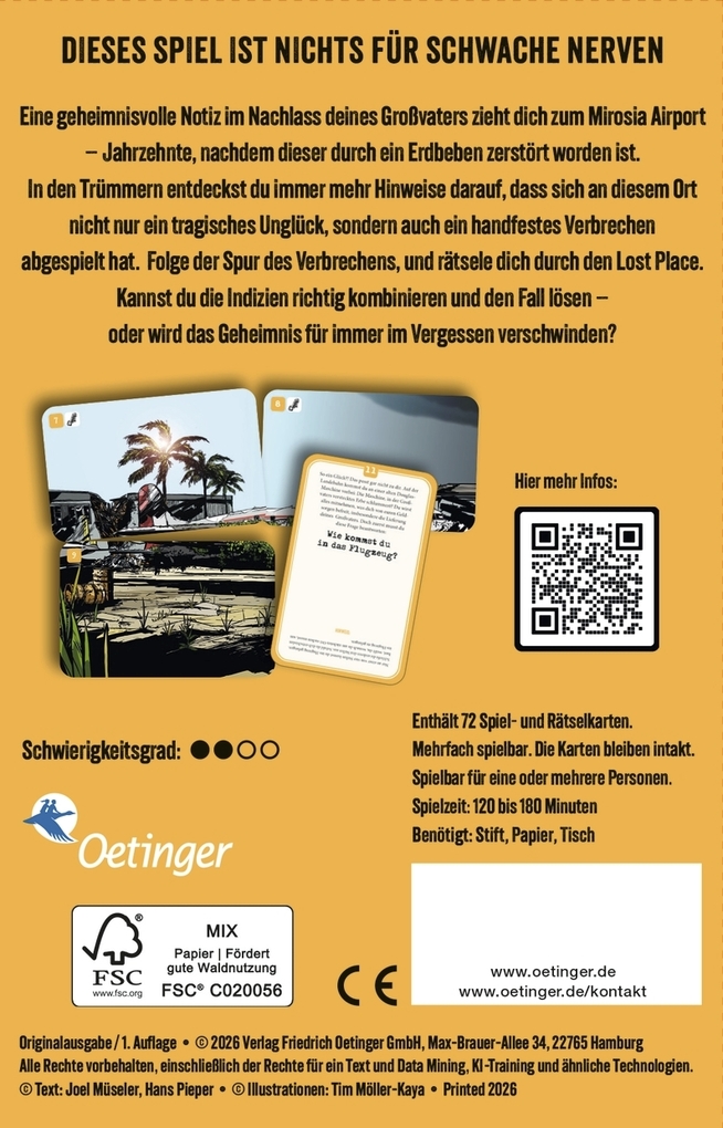 Weitere Ansicht: Crime Places. Terminal des Todes | Joel Müseler, Hans Pieper