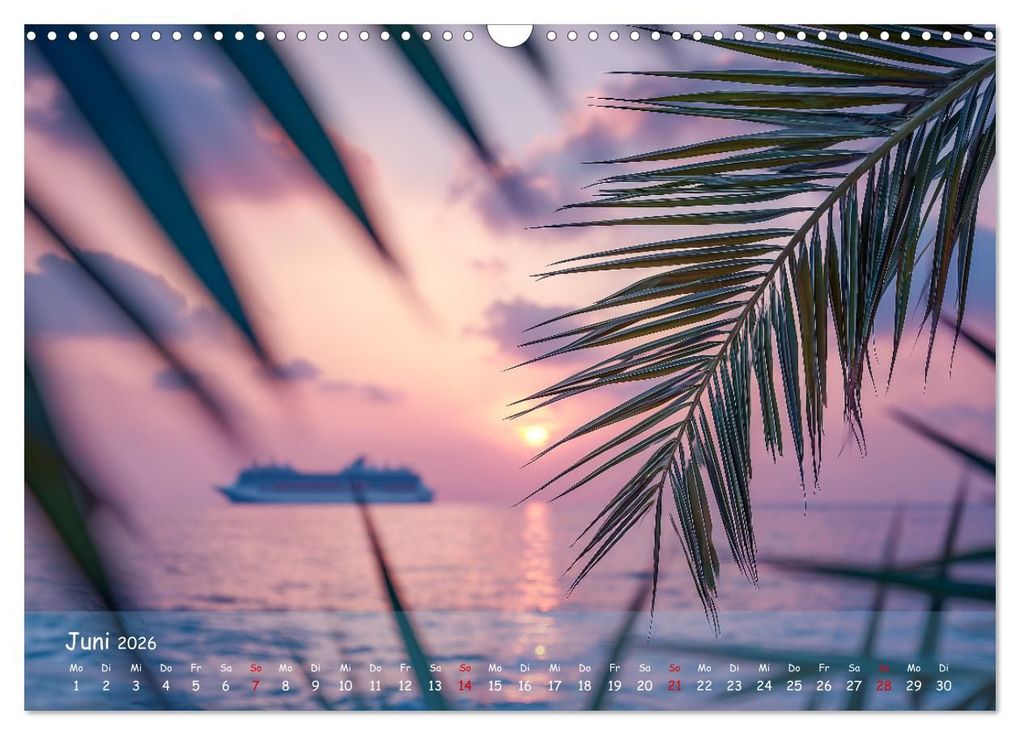 Weitere Ansicht: Kreuzfahrtschiffe Kalender - Kreuzfahrten und Giganten der Meere (Wandkalender 2026 DIN A3 quer), CALVENDO Monatskalender | MB Fotografie, Calvendo