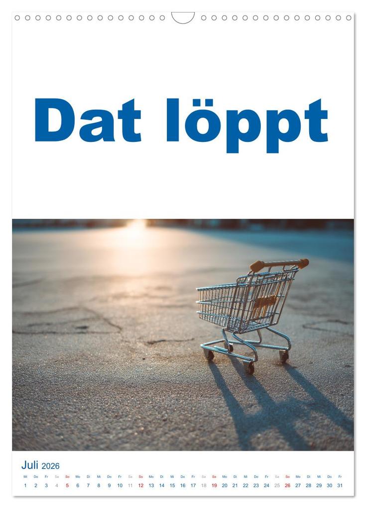 Weitere Ansicht: Hamburg schnackt! Typische Sprüche und echte Hamburger Mundart (Wandkalender 2026 DIN A3 hoch), CALVENDO Monatskalender | MB Fotografie, Calvendo