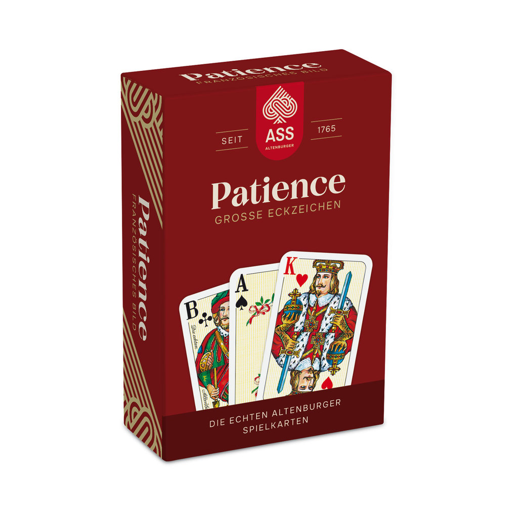 Weitere Ansicht: Patience, große Eckzeichen