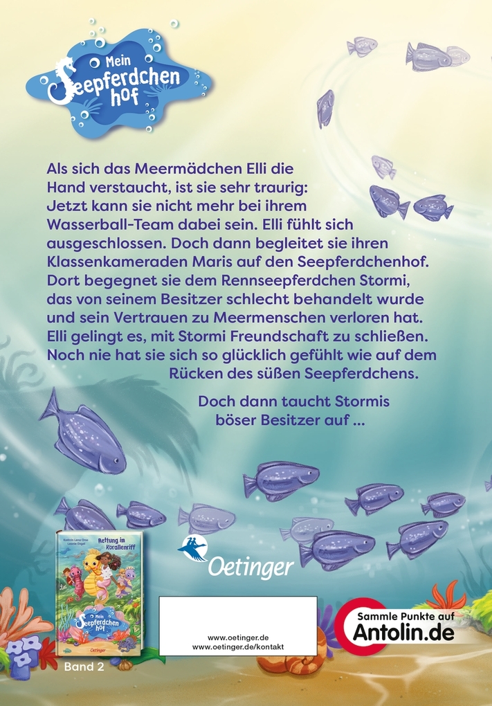 Weitere Ansicht: Mein Seepferdchenhof 1. Wilde Flosse, großes Herz | Kathrin Lena Orso