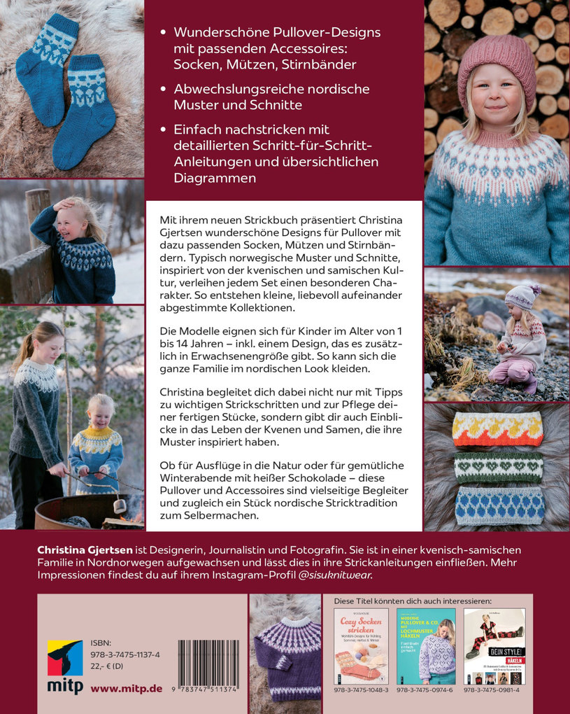 Weitere Ansicht: Skandinavisch stricken für Kinder | Christina Gjertsen