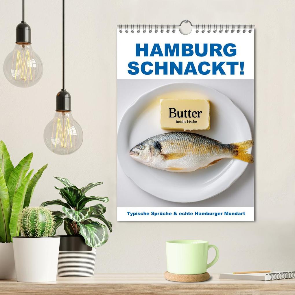 Weitere Ansicht: Hamburg schnackt! Typische Sprüche und echte Hamburger Mundart (Wandkalender 2026 DIN A4 hoch), CALVENDO Monatskalender | MB Fotografie, Calvendo