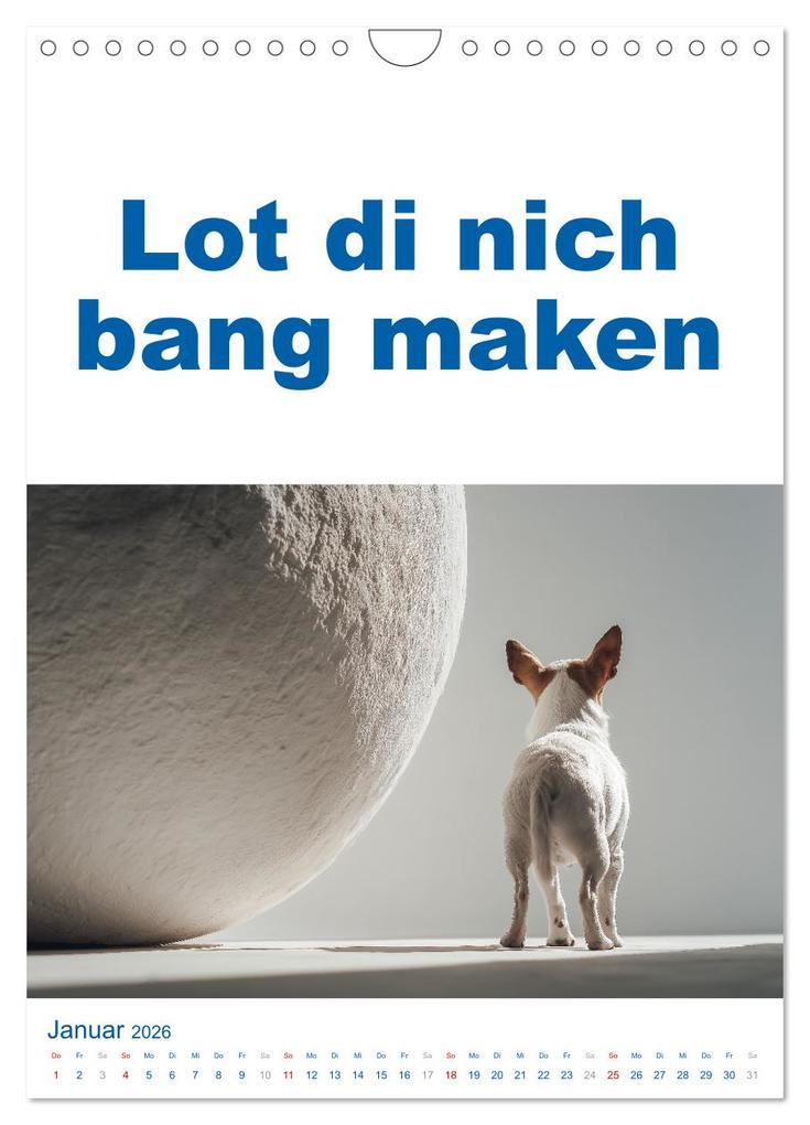 Weitere Ansicht: Hamburg schnackt! Typische Sprüche und echte Hamburger Mundart (Wandkalender 2026 DIN A4 hoch), CALVENDO Monatskalender | MB Fotografie, Calvendo