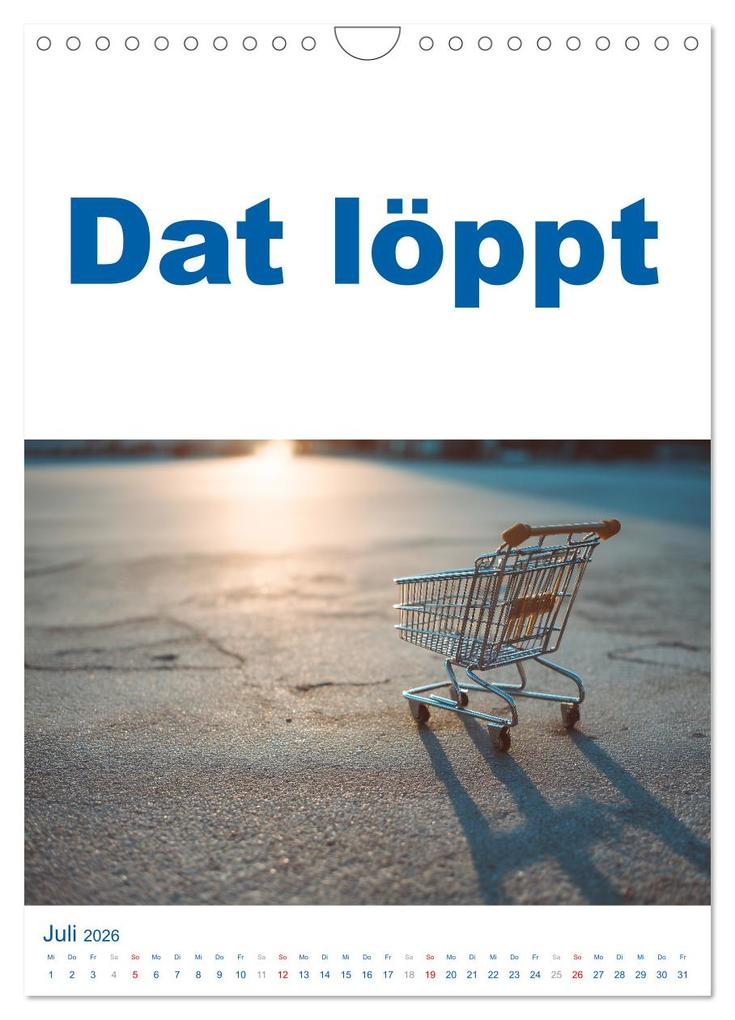 Weitere Ansicht: Hamburg schnackt! Typische Sprüche und echte Hamburger Mundart (Wandkalender 2026 DIN A4 hoch), CALVENDO Monatskalender | MB Fotografie, Calvendo