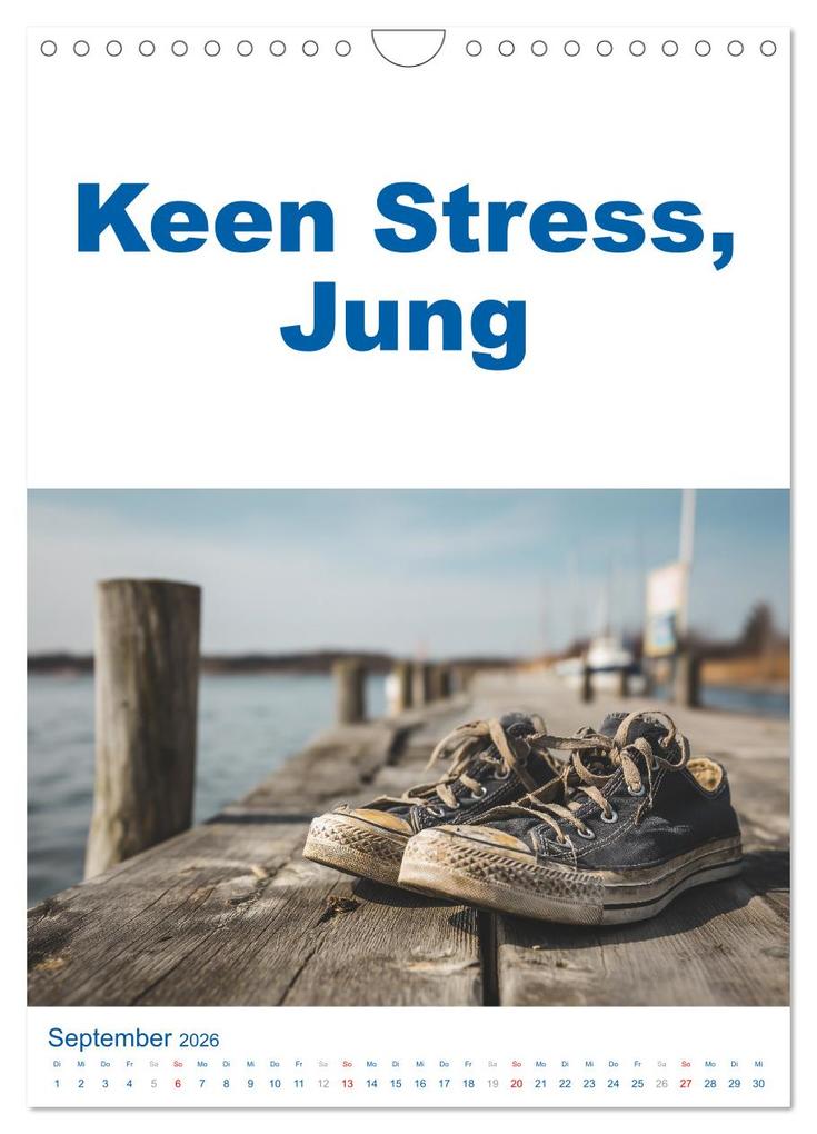 Weitere Ansicht: Hamburg schnackt! Typische Sprüche und echte Hamburger Mundart (Wandkalender 2026 DIN A4 hoch), CALVENDO Monatskalender | MB Fotografie, Calvendo