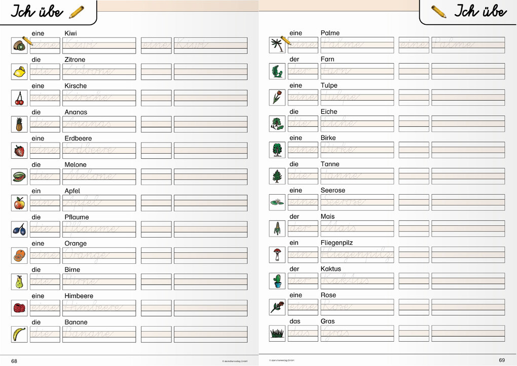 Weitere Ansicht: Ich kann die Schreibschrift + Übungsheft zu den Buchstabenverbindungen - Vereinfachte Ausgangsschrift - 2 Hefte | Katrin Langhans, sternchenverlag GmbH