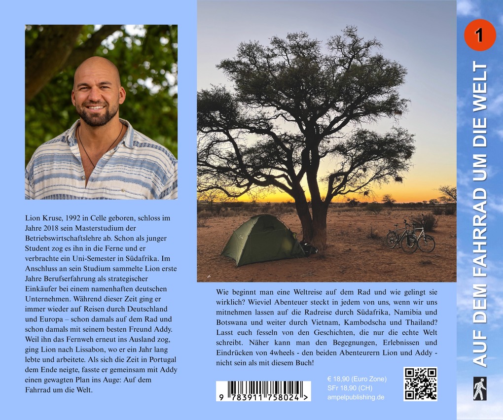 Weitere Ansicht: 4wheels - Auf dem Fahrrad um die Welt | Lion Kruse