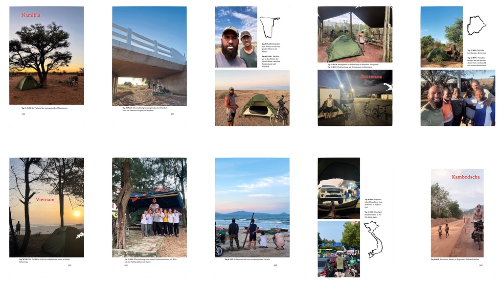 Weitere Ansicht: 4wheels - Auf dem Fahrrad um die Welt | Lion Kruse