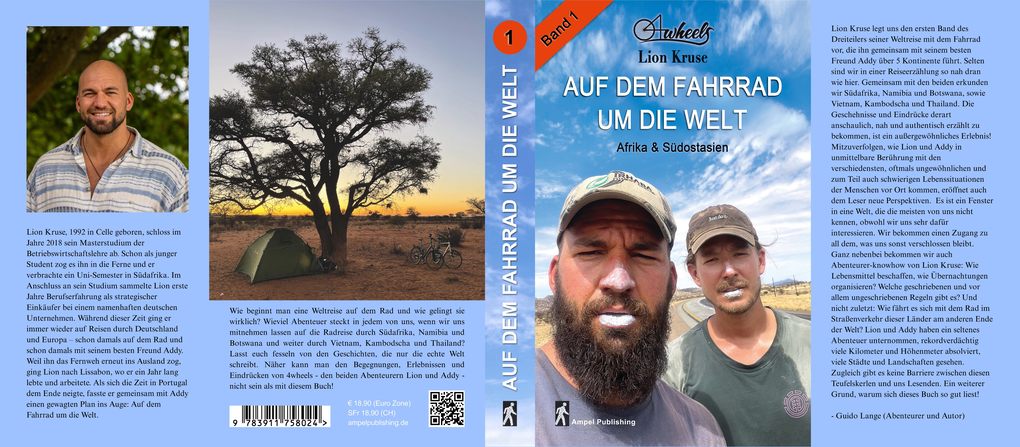 Weitere Ansicht: 4wheels - Auf dem Fahrrad um die Welt | Lion Kruse