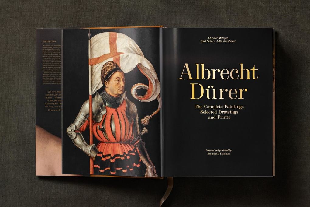 Weitere Ansicht: Albrecht Dürer. Sämtliche Gemälde. Ausgewählte Zeichnungen und Druckgrafiken | Christof Metzger, Julia Zaunbauer, Karl Schütz