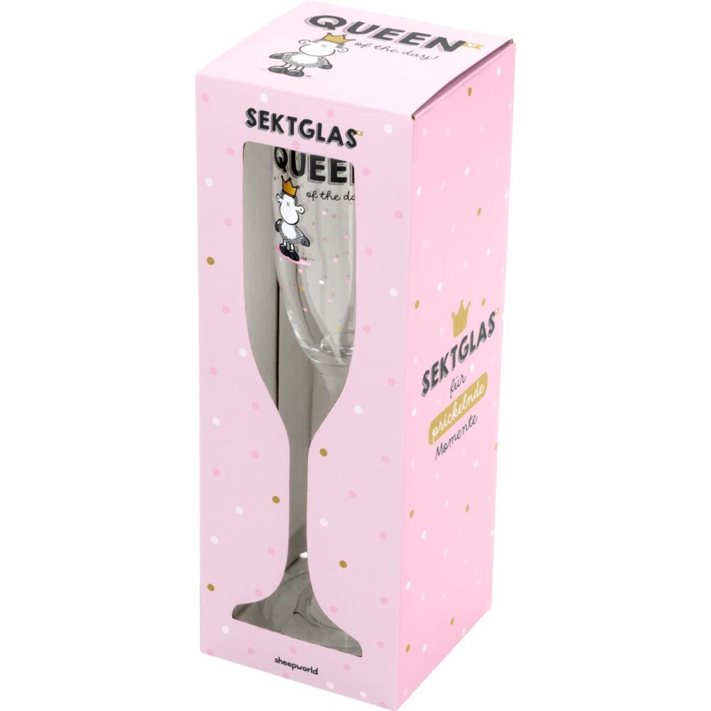 Weitere Ansicht: Sektglas QUEEN