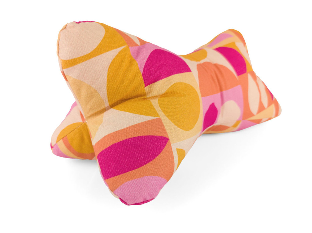 Weitere Ansicht: Leseknochen - Retro-Muster pink