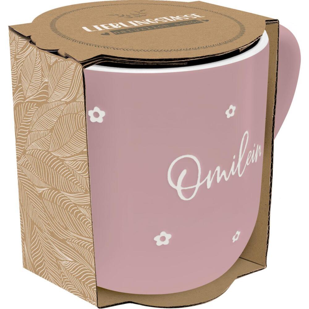 Weitere Ansicht: Tasse Rund graviert OMILEIN