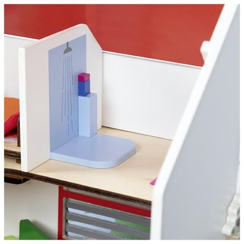 Weitere Ansicht: Tragbares Puppenhaus Eco House, mit Zubehör