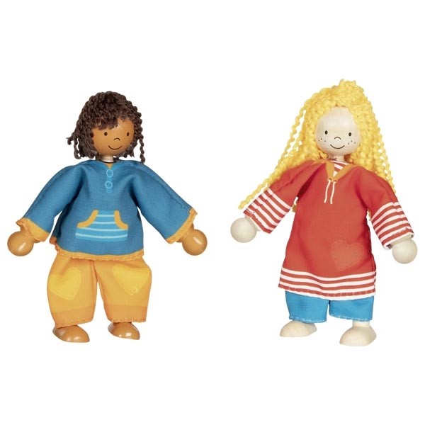 Weitere Ansicht: Biegepuppen Fynja & Fabio, Klamottenkiste, 6 Outfits