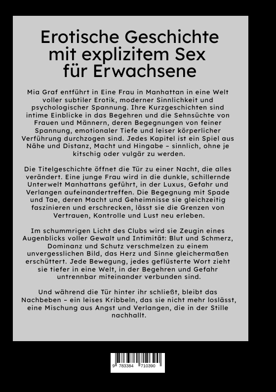 Weitere Ansicht: Eine Frau in Manhattan | Mia Graf