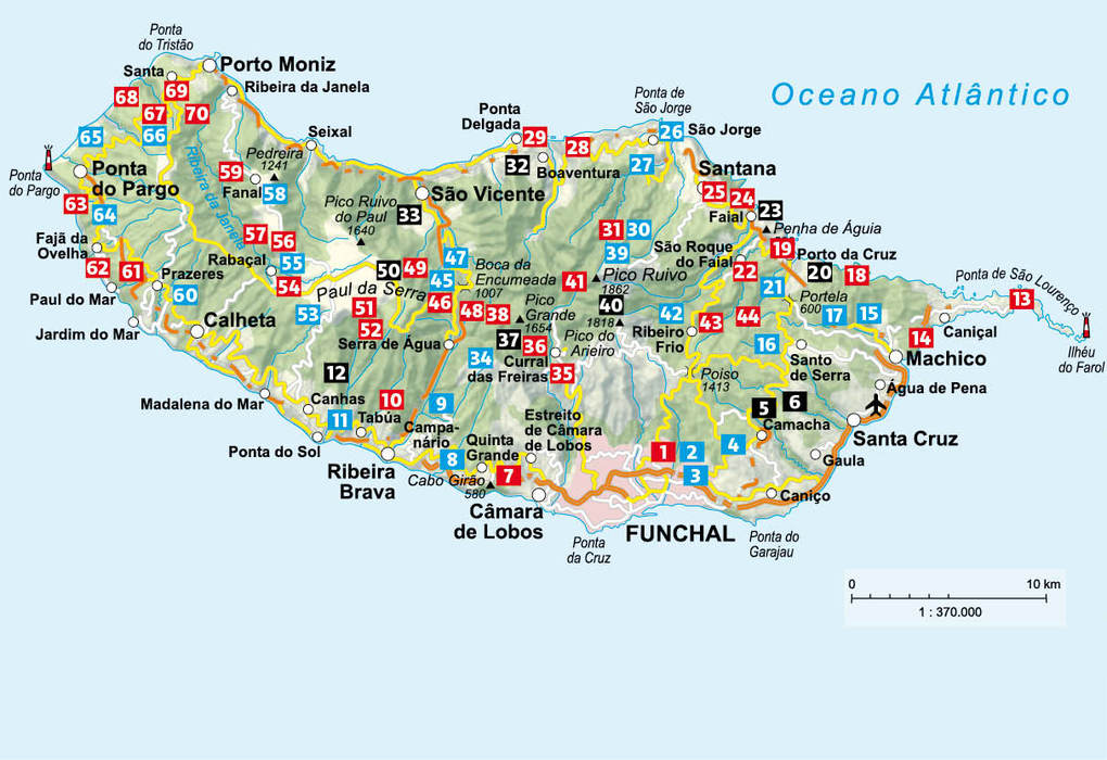 Weitere Ansicht: Madeira, Rother Wanderführer | Rolf Goetz