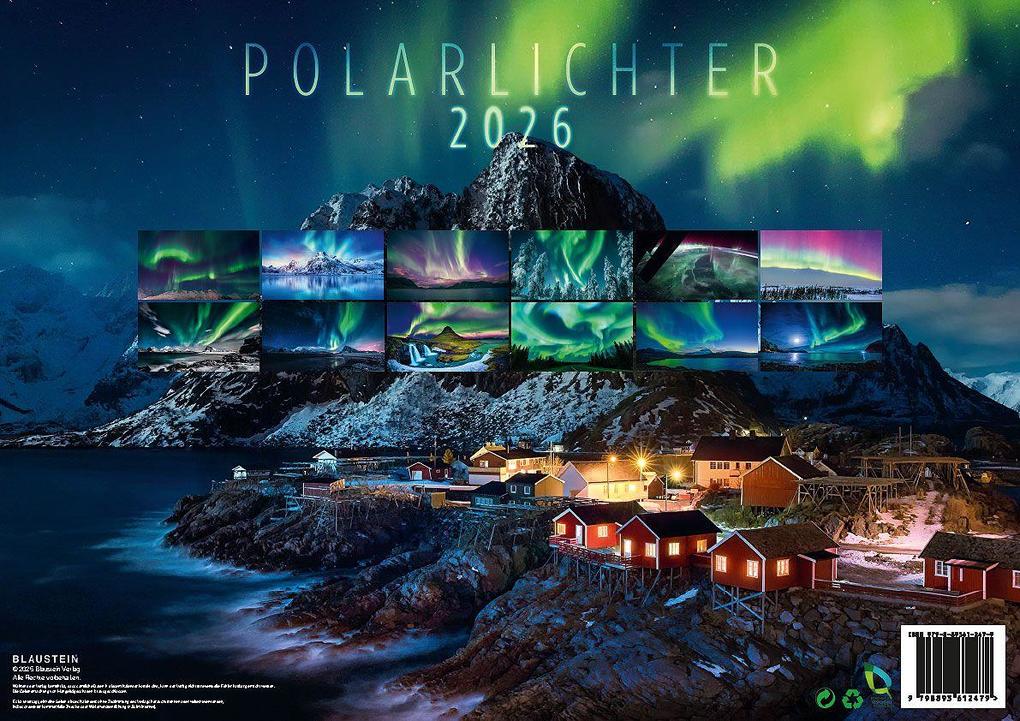 Weitere Ansicht: Polarlichter Kalender 2026