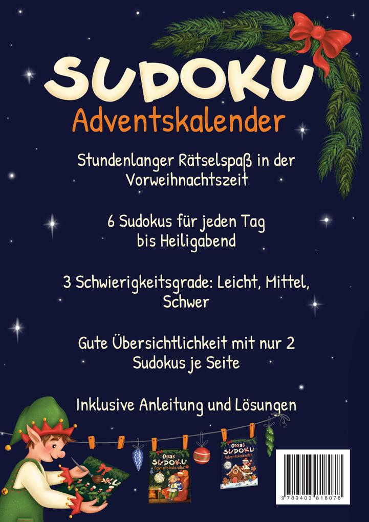 Weitere Ansicht: Sudoku Adventskalender | Rätsel Werft