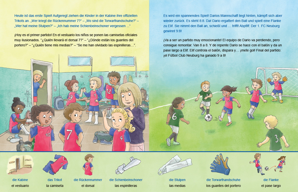 Weitere Ansicht: Fußball (Deutsch-Spanisch) | Susanne Böse