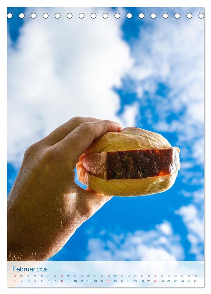 Weitere Ansicht: Leberkässemmel - Bayerischer Kalender für Genießer (Tischkalender 2026 DIN A5 hoch), CALVENDO Monatskalender | MB Fotografie, Calvendo