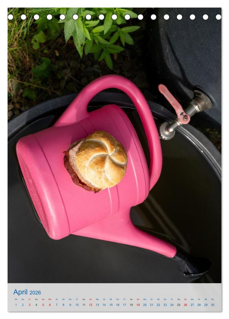 Weitere Ansicht: Leberkässemmel - Bayerischer Kalender für Genießer (Tischkalender 2026 DIN A5 hoch), CALVENDO Monatskalender | MB Fotografie, Calvendo